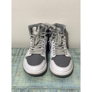 Nike Air Jordan 1 High OG Men's Size 9 Basketball Shoes White Cool Grey